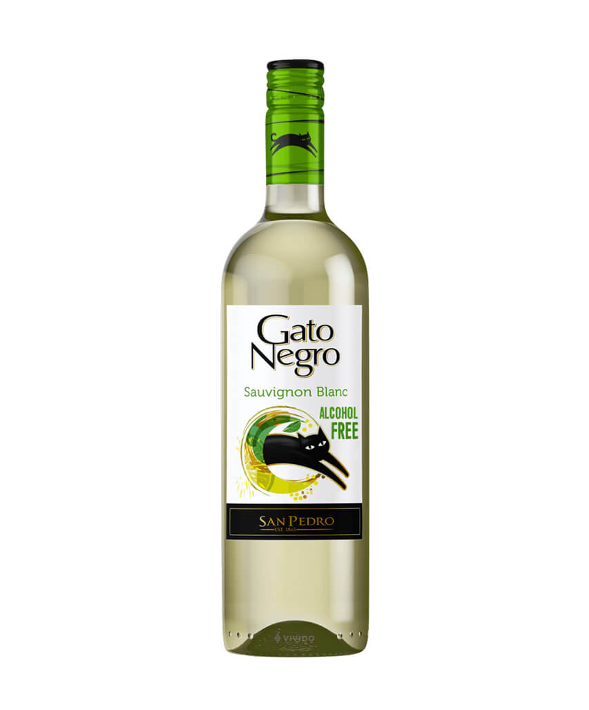 San Pedro, Gato Negro Sauvignon Blanc ALCOHOL FREE, 75cl