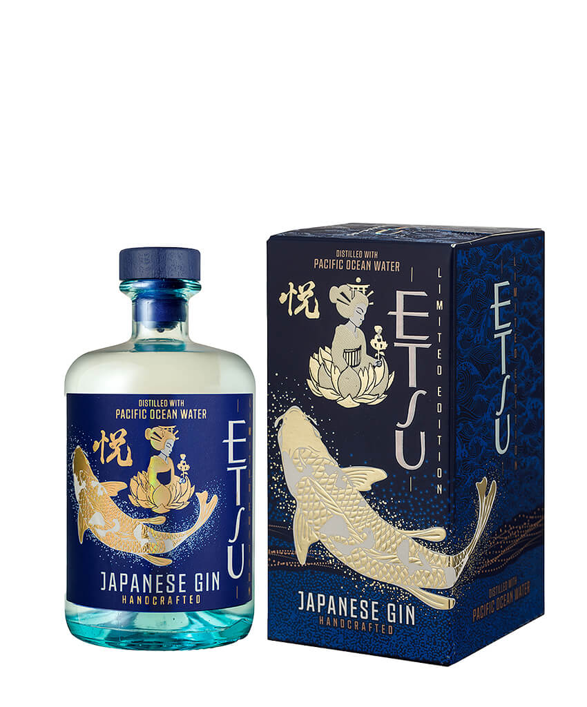 etsu japanese gin handcrafted pacific ocean water